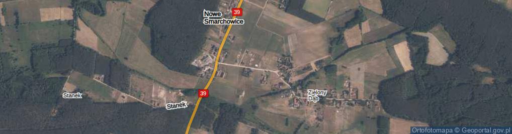Zdjęcie satelitarne Nowe Smarchowice ul.